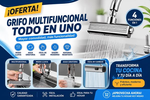 GRIFO MULTIFUNCIONAL