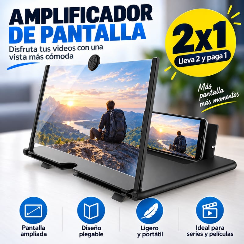 2x1 Amplificador Pantalla Smartphone - Image 1