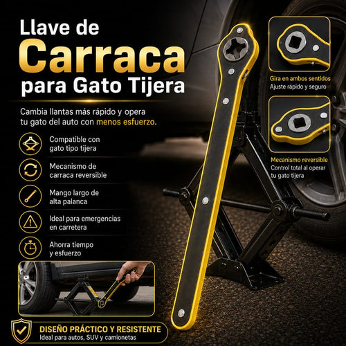 Llave de trinquete para uso mas facil de Tricket
