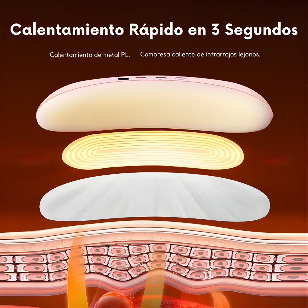 MASAJEADOR PARA COLICOS MENSTRUALES ❤️‍🩹🩹